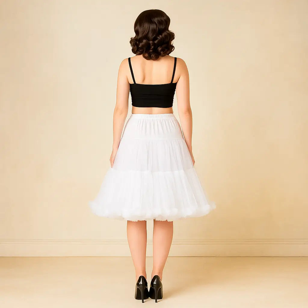 23" Petticoat - Banned 1950s Rockabilly Soft & Fluffy Underskirt