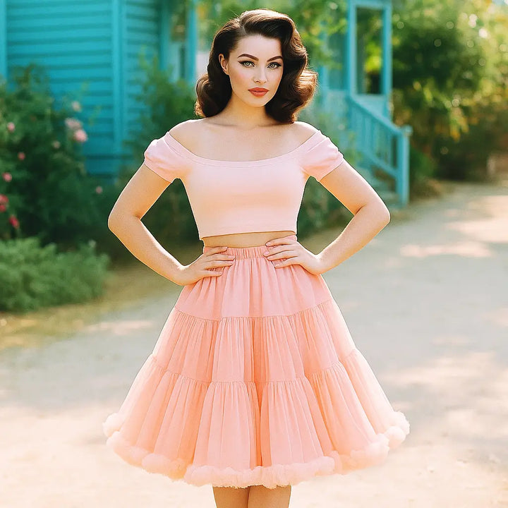 23" Petticoat - Banned 1950s Rockabilly Soft & Fluffy Underskirt