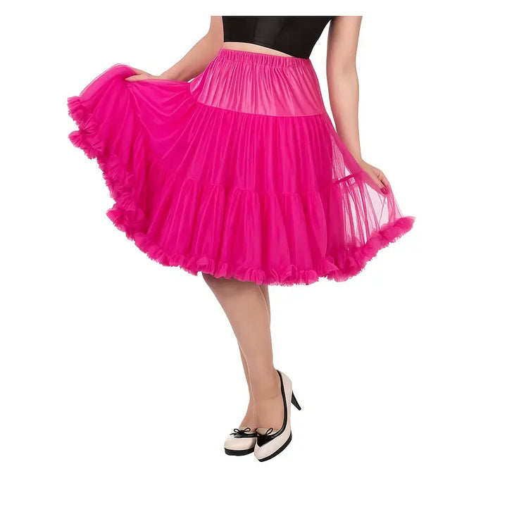 Hot Pink 1950s Petticoat Banned 23"