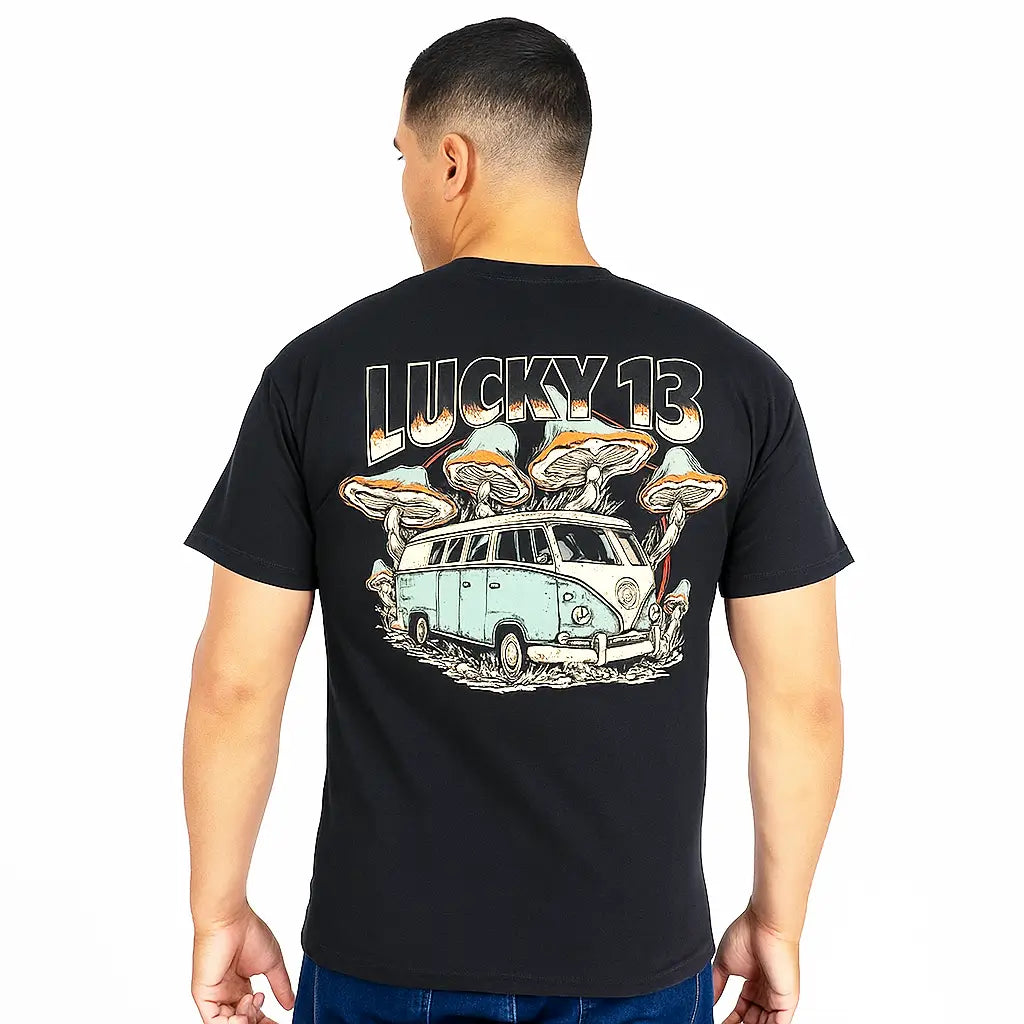 Bad Trippin Hot Rod T-Shirt – Lucky 13 Men's Tee