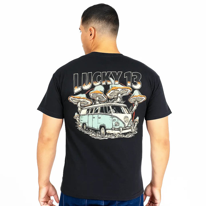 Bad Trippin Hot Rod T-Shirt – Lucky 13 Men's Tee