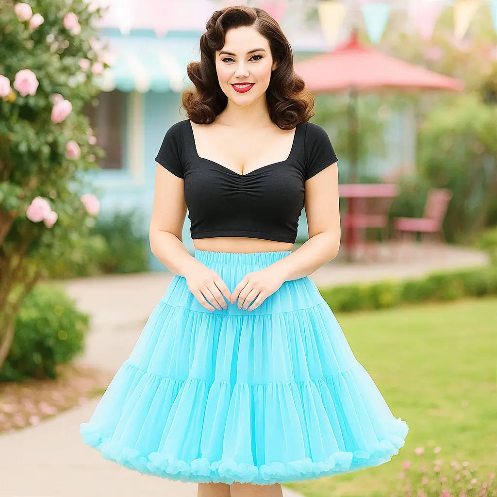 23" Petticoat - Banned 1950s Rockabilly Soft & Fluffy Underskirt