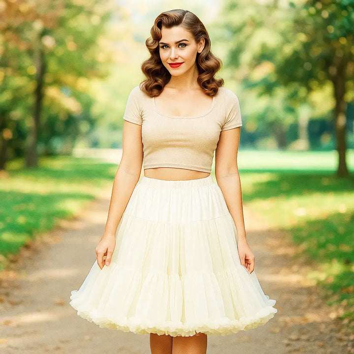 23" Petticoat - Banned 1950s Rockabilly Soft & Fluffy Underskirt