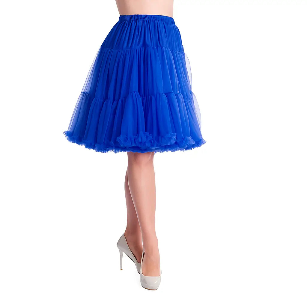 Royal Blue 1950s Petticoat Banned 23"