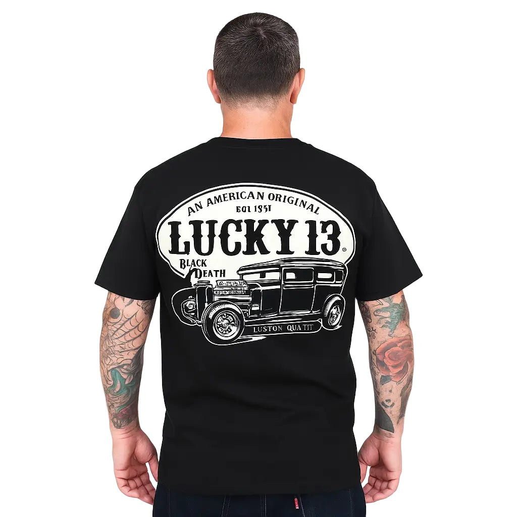 American Original Hot Rod T-Shirt – Lucky 13 Men's Tee