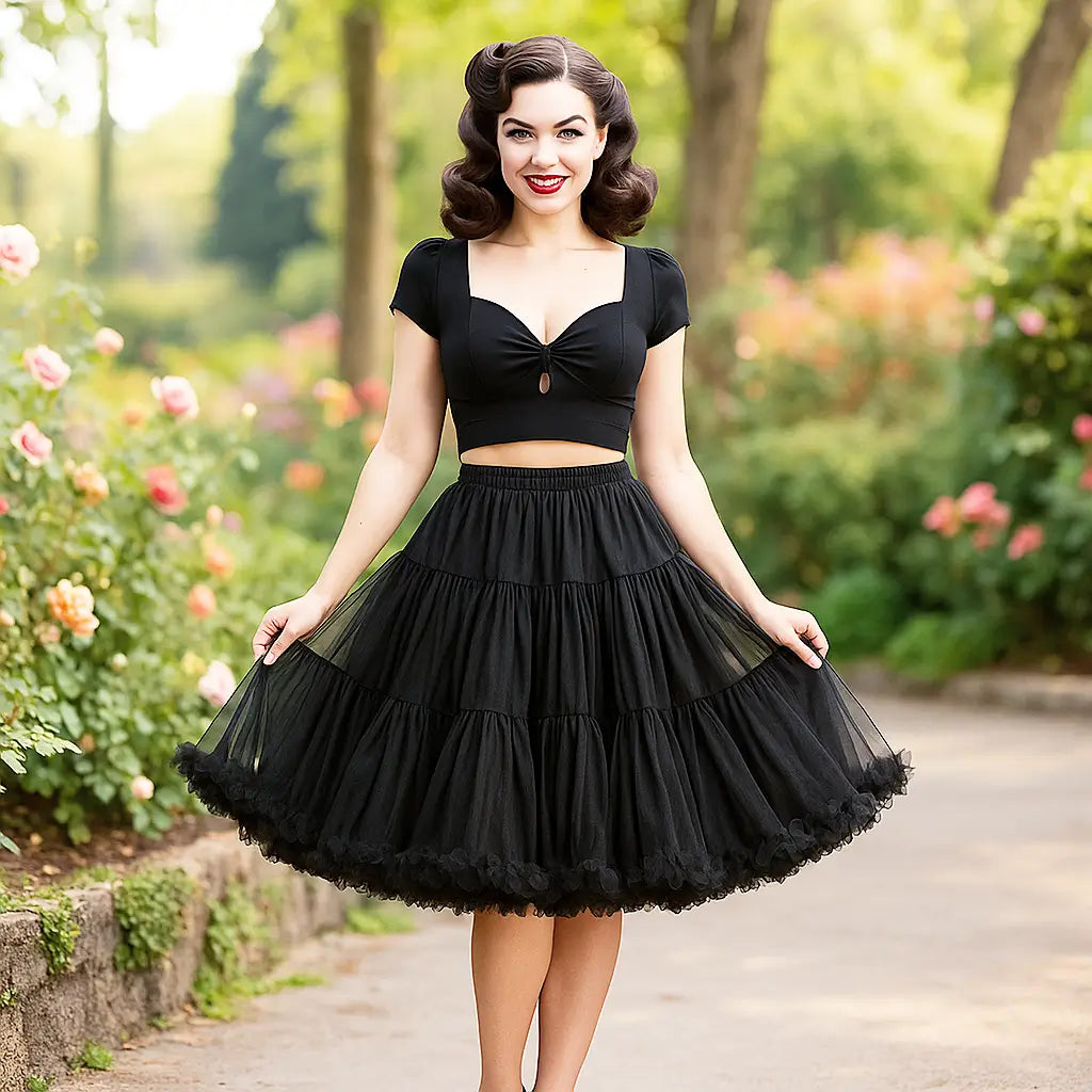 23" Petticoat - Banned 1950s Rockabilly Soft & Fluffy Underskirt