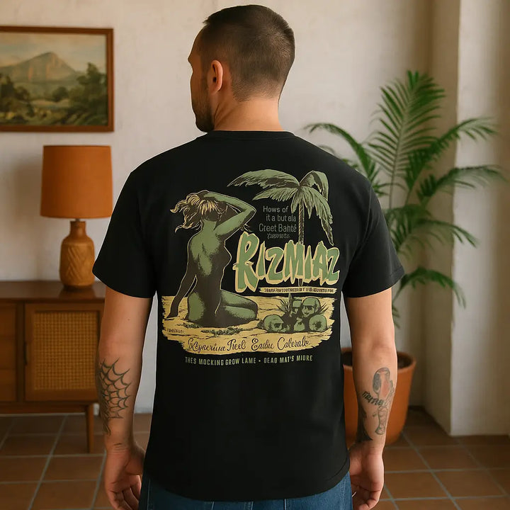 Kizmiaz Cocktail Bar Hot Rod T-Shirt – Lucky 13 Men's Tee