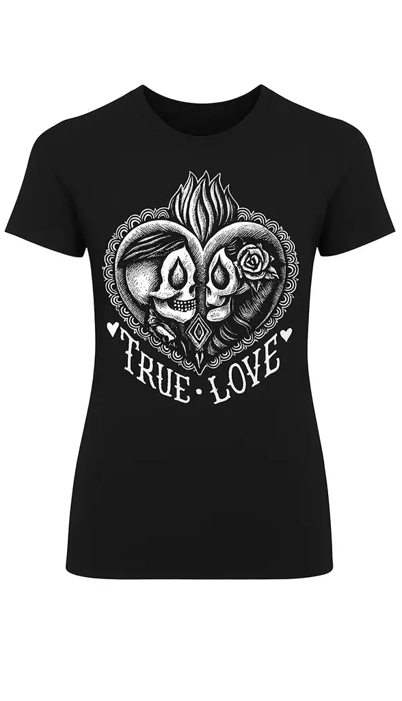 Cartel Ink Women's Retro T-Shirt - True Love