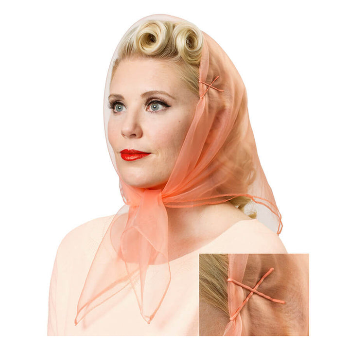 Vintage Hairstyling Tidy Tresses Hair Scarves