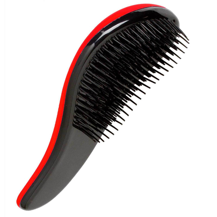  Miracle Hair Curl Brush - Red bristles view