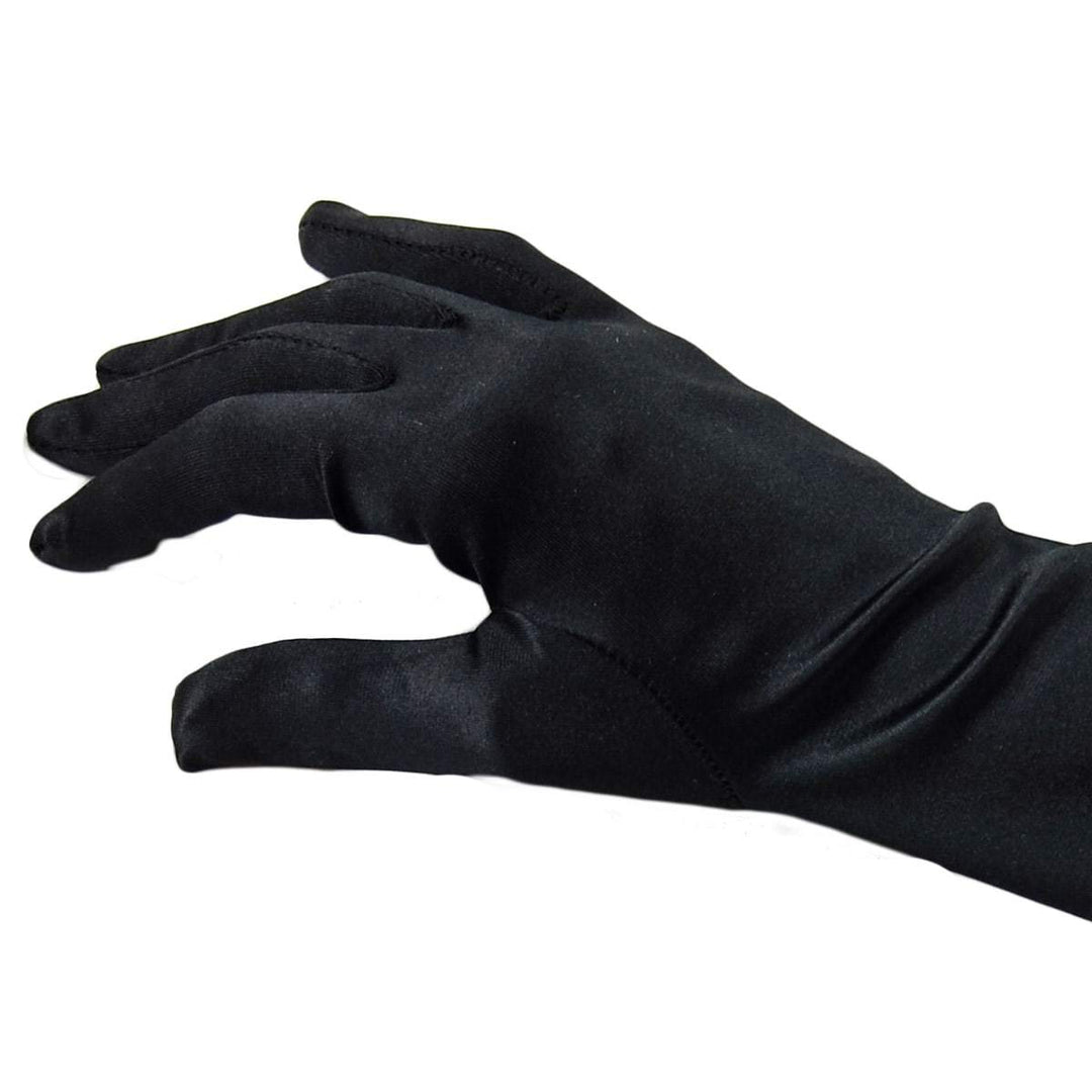Image of Evening Gloves - Long (55cm) - Black