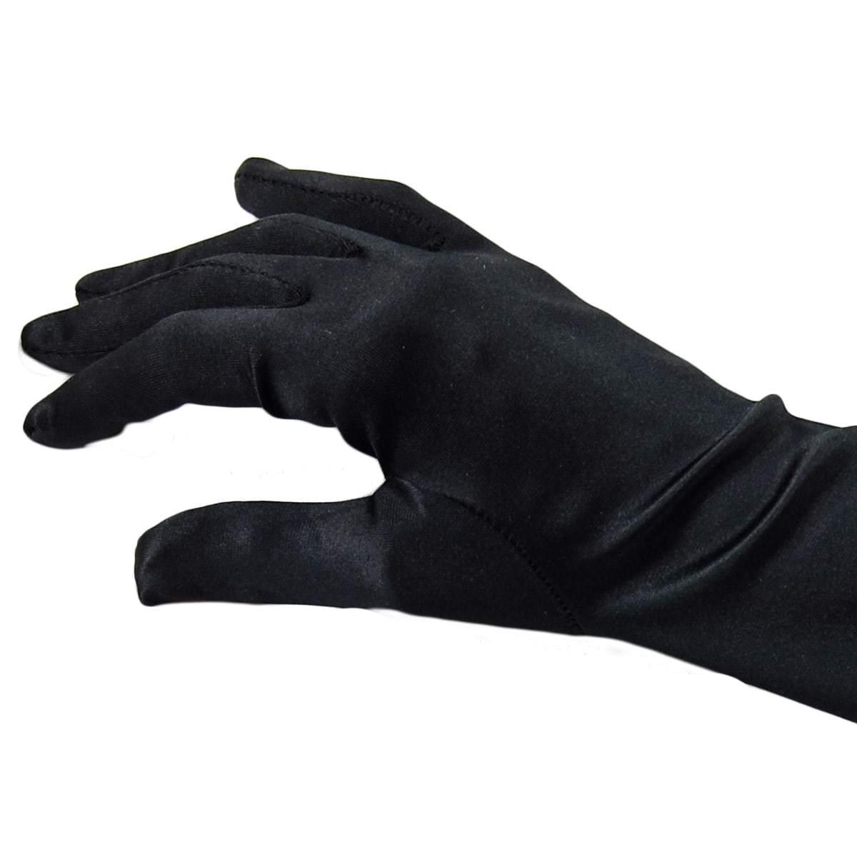 Evening Gloves Long 55cm Black