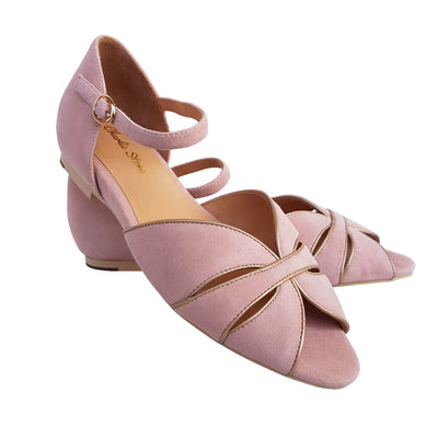 Charlie Stone Shoes Athina Flats - Blush
