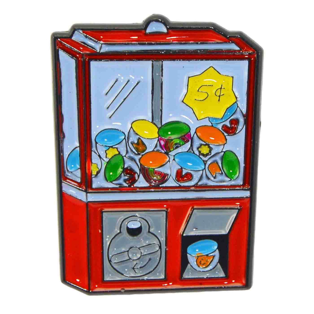 Main image Enamel Pin - Retro Bubblegum Machine