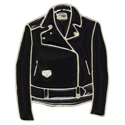 Image of Enamel Pin - Leather Jacket