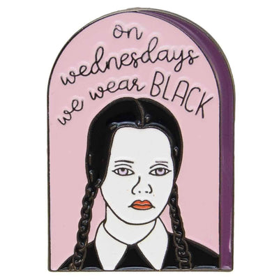 Image of Enamel Pin - Wednesday Addams