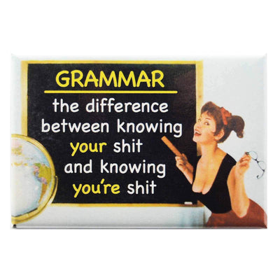 Image of Fridge Magnet - Know Your Grammar