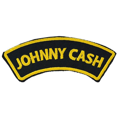 Image of Johnny Cash Arch Iron On Patch