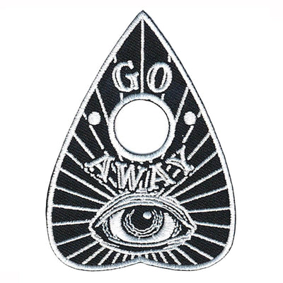 Image Kreepsville 666 Go Away Planchette Iron On Patch