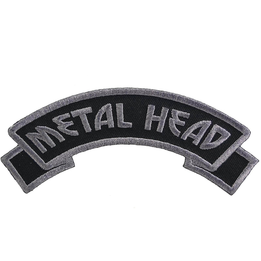 Metal Head Patch Heavy Metal Gothic Arch Punk – Atomic Cherry