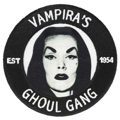 Image of Kreepsville 666 Vampira's Ghoul Gang Iron On Patch