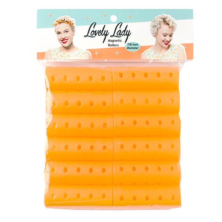Lovely Lady Magnetic Hair Rollers - 7/8" pack shot