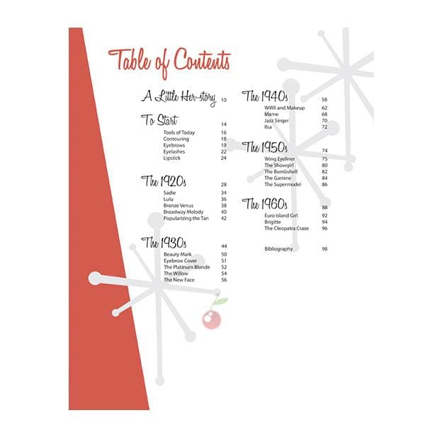 Image of Vintage Hairstyling: Retro Makeup: Techniques for Applying the Vintage Look Book by Lauren Rennells