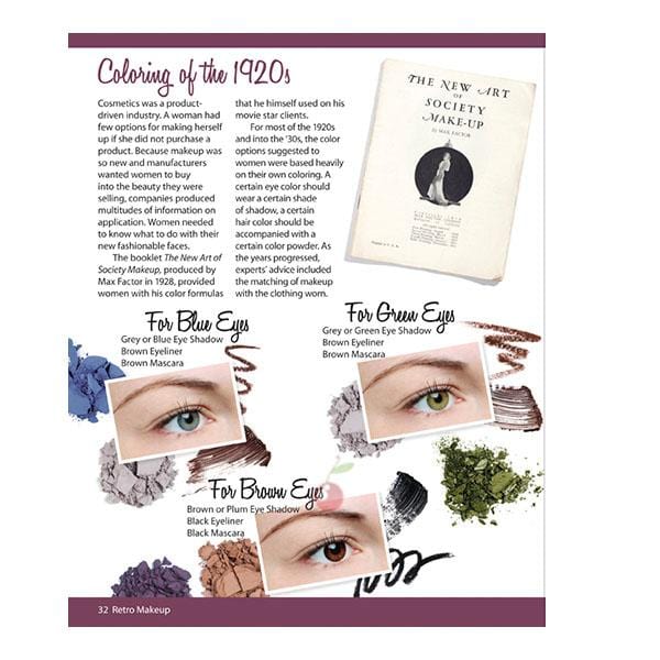 Image of Vintage Hairstyling: Retro Makeup: Techniques for Applying the Vintage Look Book by Lauren Rennells