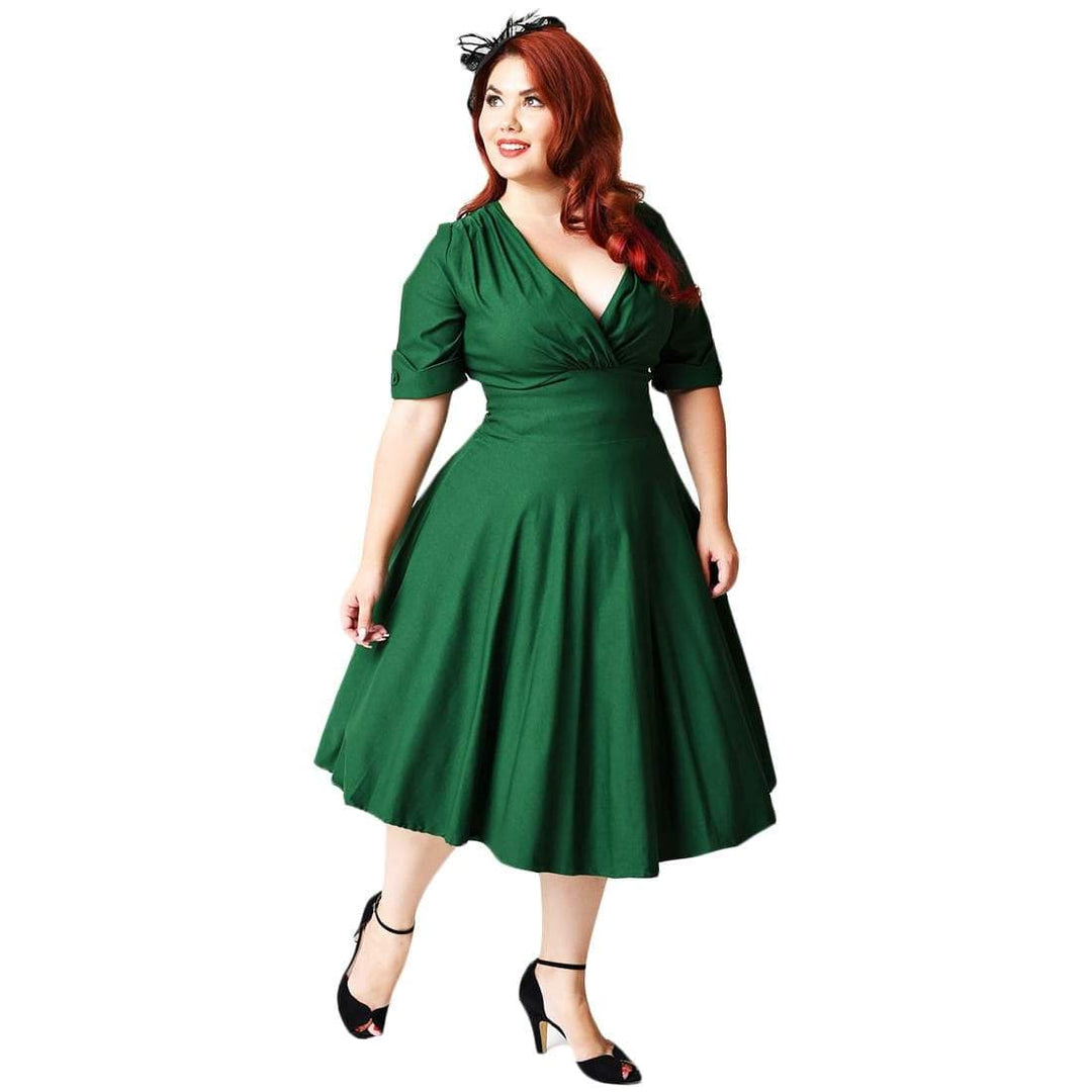 Plus Size Clothing Retro Rockabilly Vintage Style Atomic Cherry