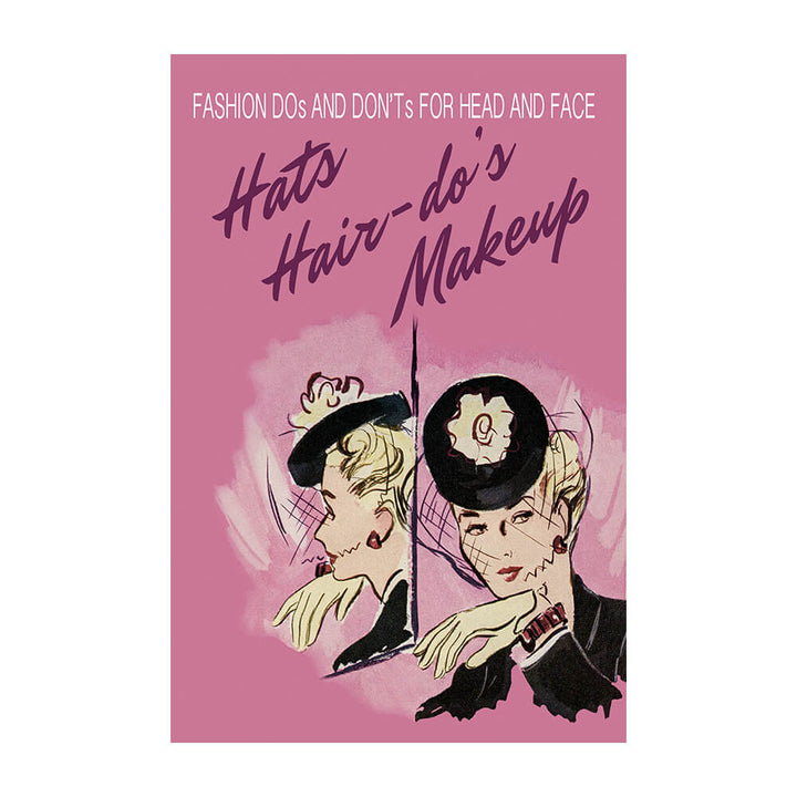 Front image Hats, Hair-do's, Makeup book