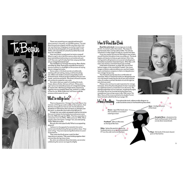Vintage Hairstyling Book: Retro Styles with Step-by-Step Techniques (3rd Ed) to begin