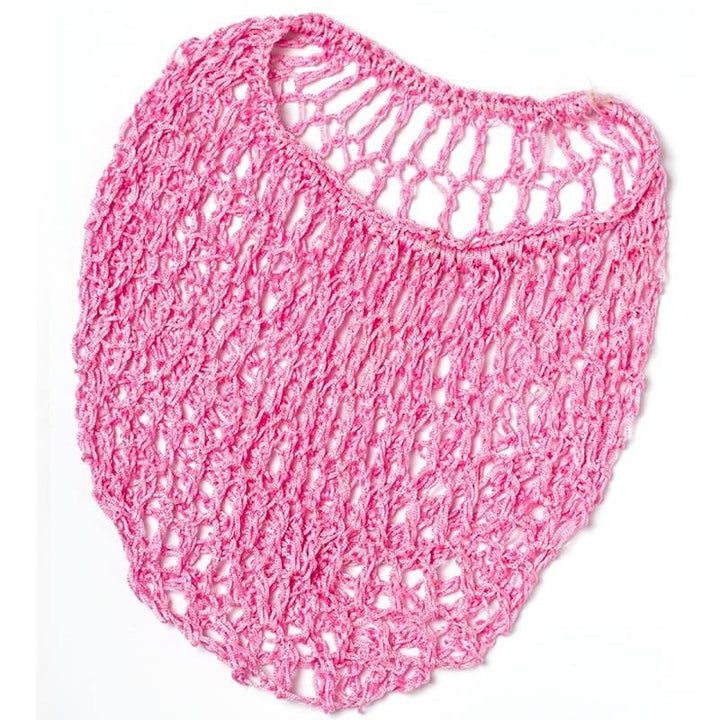 Image of Vintage Hairstyling Gloria Roux Hair Snood - Flamingo Pink