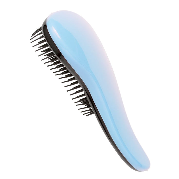 Vintage Hairstyling Miracle Hair Curl Brush - Blue back