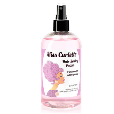 Vintage Hairstyling - Miss Curlette Hair Setting Spray