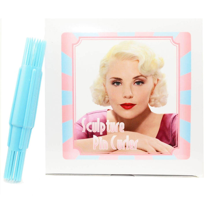 Image of Vintage Hairstyling Sculpture Pin Curl Tool Set