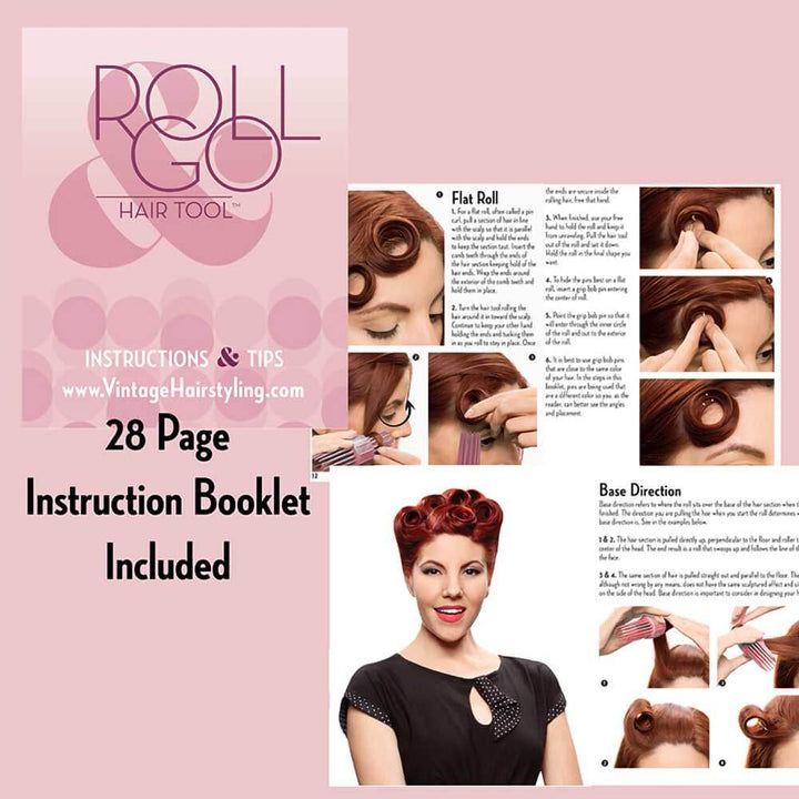 Roll and Go Victory Roll Tool Set - instruction booklet