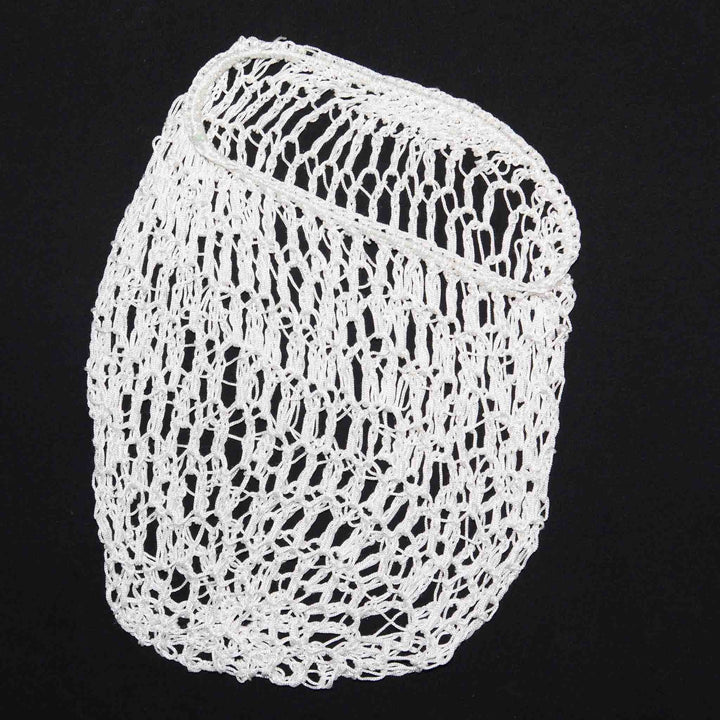 Image of Vintage Hairstyling Gloria Roux Hair Snood - White