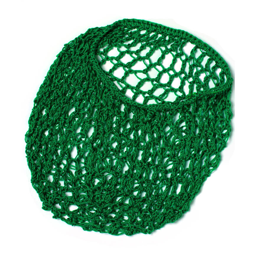 Vintage Hairstyling Gloria Roux Hair Snood - Green