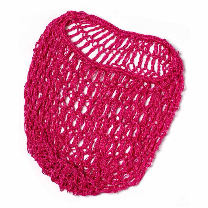 Vintage Hairstyling Gloria Roux Hair Snood - Raspberry