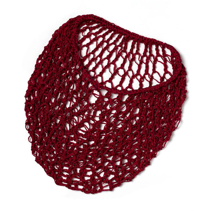 Vintage Hairstyling Gloria Roux Hair Snood - Wine