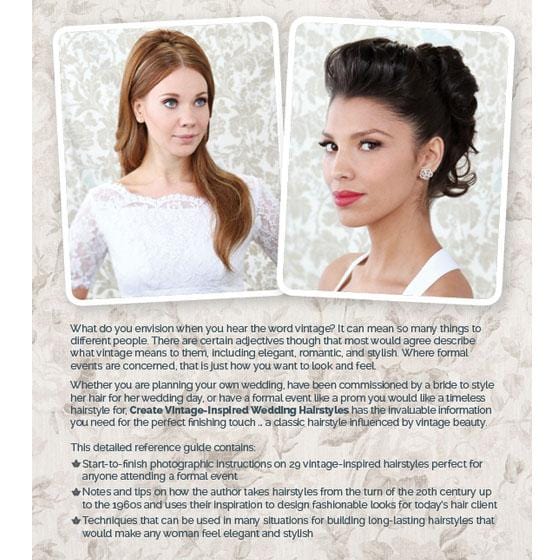 Image of Vintage Hairstyling Weddings, Proms and Formal Event Hairstyles Book by Lauren Rennells