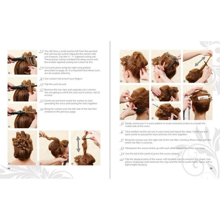 Image of Vintage Hairstyling Weddings, Proms and Formal Event Hairstyles Book by Lauren Rennells